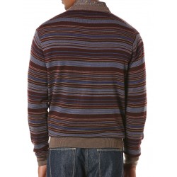 Sweater cuello V 2XL de caballero Perry Ellis Allover Stripe