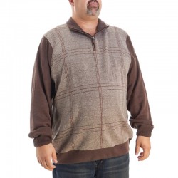Sweater con cierre 1/4 2XL de hombre Dockers 