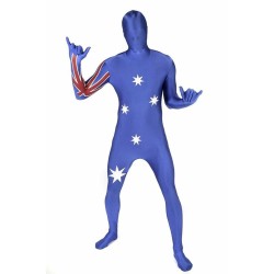 Disfraz bandera Australia 2XL para hombre Morphsuits