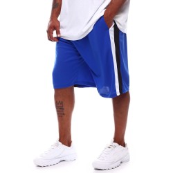 The Image - Shorts de basketball royal/negro 2XL