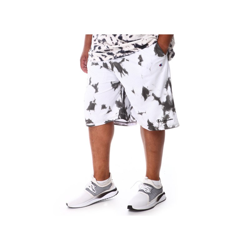 Champion - Shorts de malla blanco 5XL