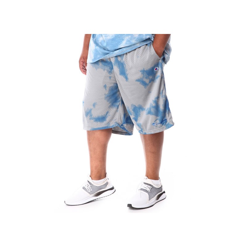 Champion - Shorts de malla gris 4XL