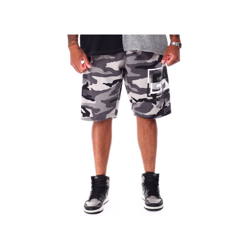 Ecko Unltd - Shorts camuflaje Logo gris 4XL