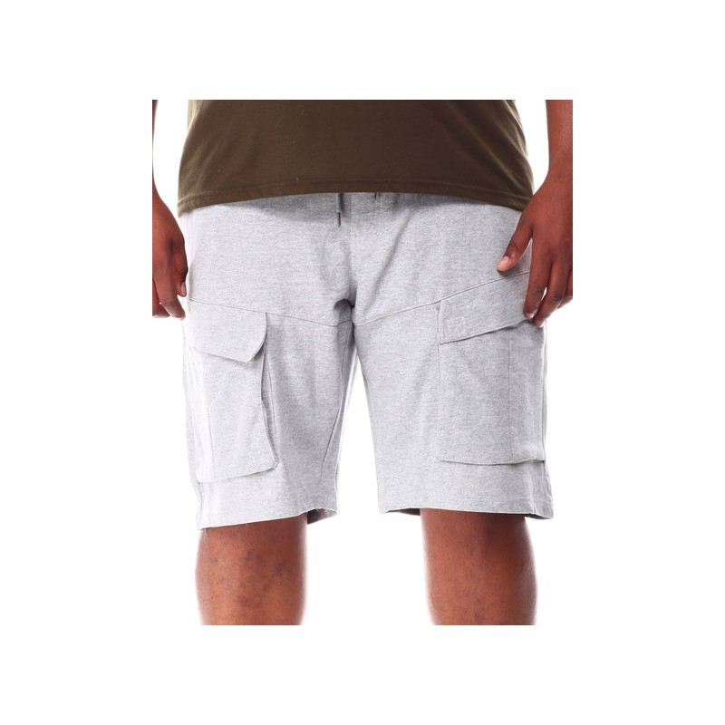 Evolution - Shorts deportivos cargo gris 5XL