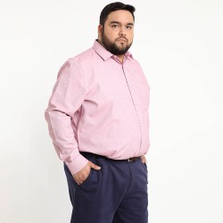 Kotting - Camisa manga larga dobby 6XL